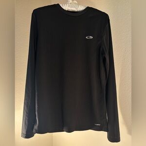 Champion Duodry Black Long Sleeve Active Shirt